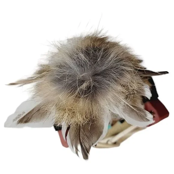 Vtg Hoop Dancer Hopi Handmade Native American Kachina Doll Hand Painted Indian - Picture 7 of 10